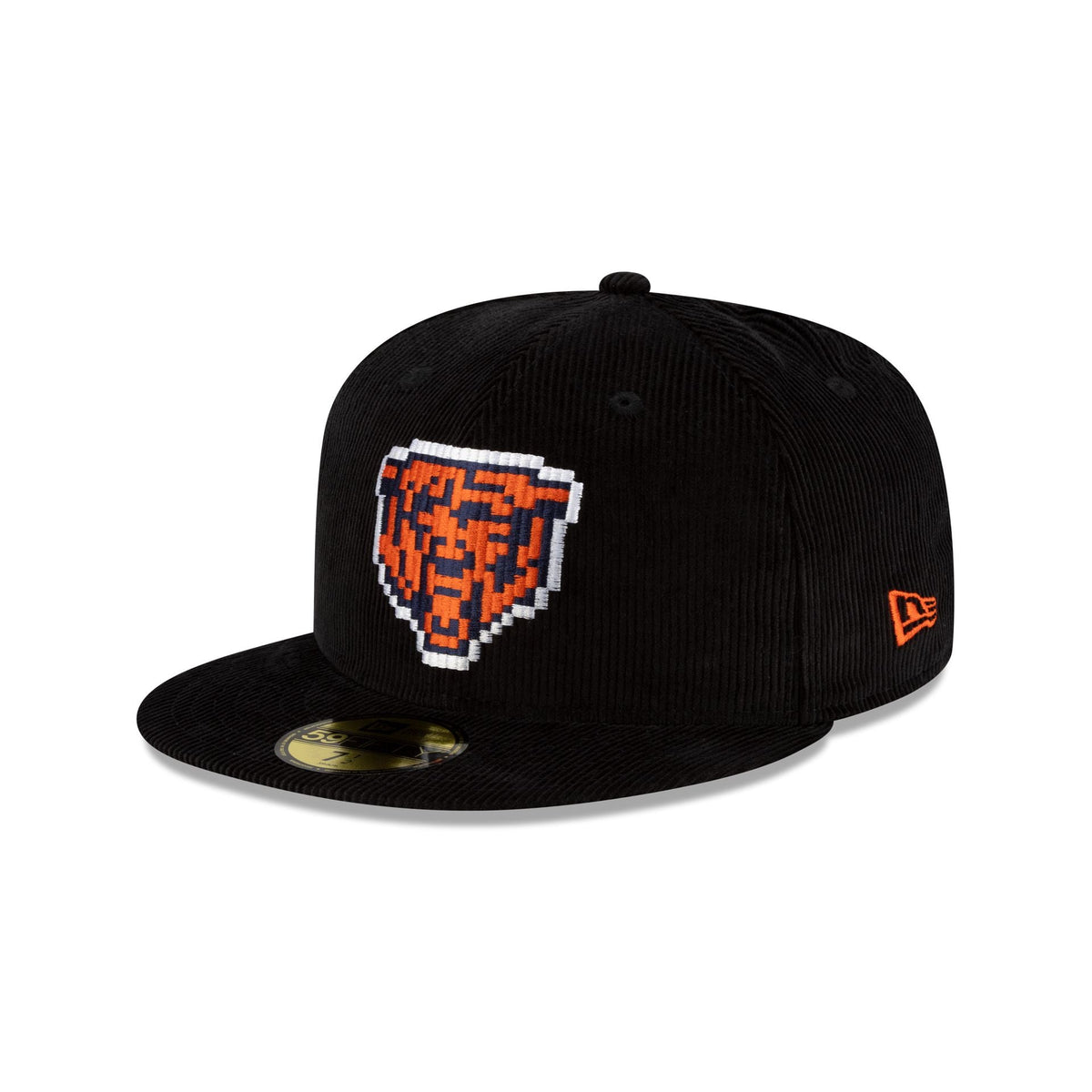 Just Caps NFL Pixelated Chicago Bears 59FIFTY Fitted Hat