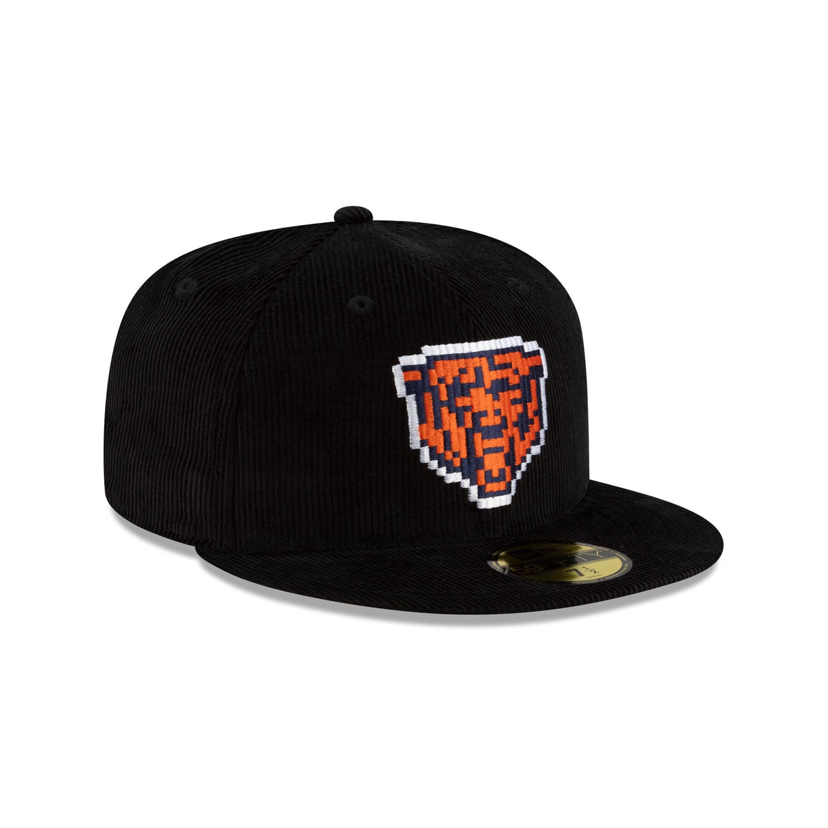 Just Caps NFL Pixelated Chicago Bears 59FIFTY Fitted Hat