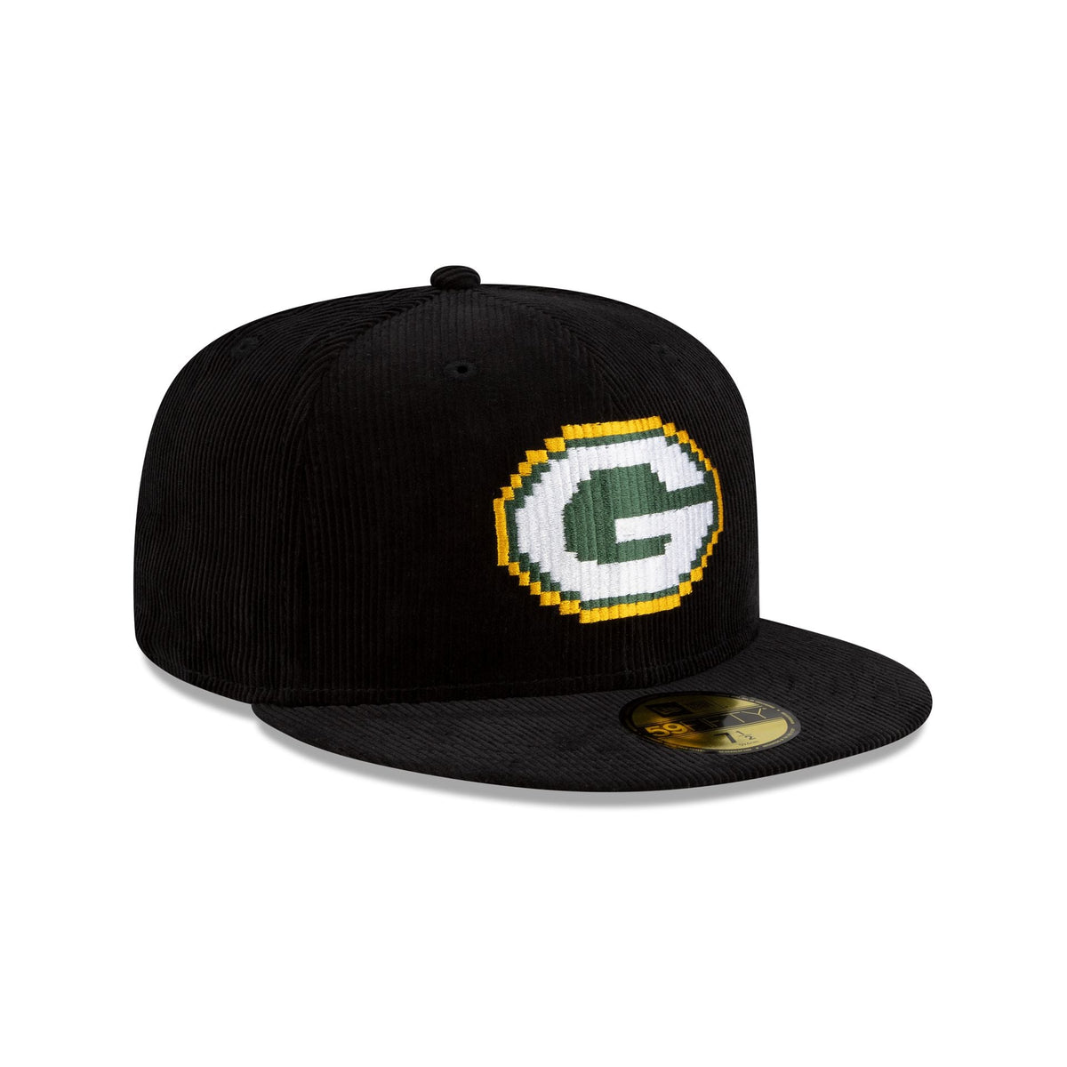Just Caps NFL Pixelated Green Bay Packers 59FIFTY Fitted Hat