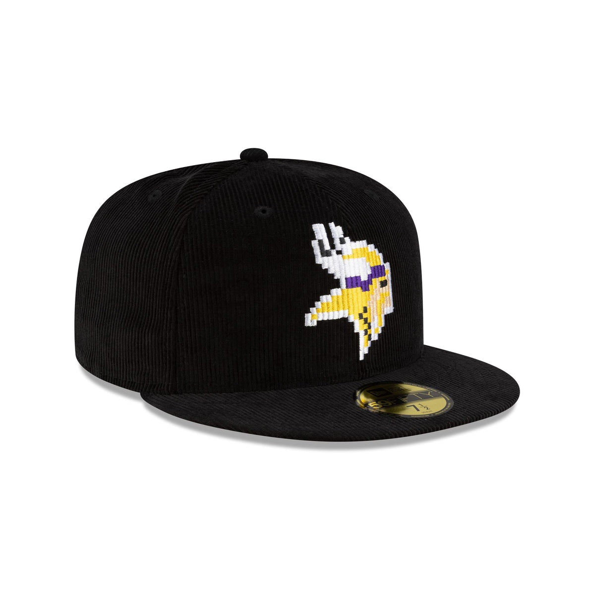 Just Caps NFL Pixelated Minnesota Vikings 59FIFTY Fitted Hat