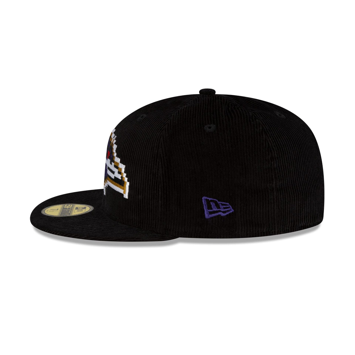 Just Caps NFL Pixelated Baltimore Ravens 59FIFTY Fitted Hat