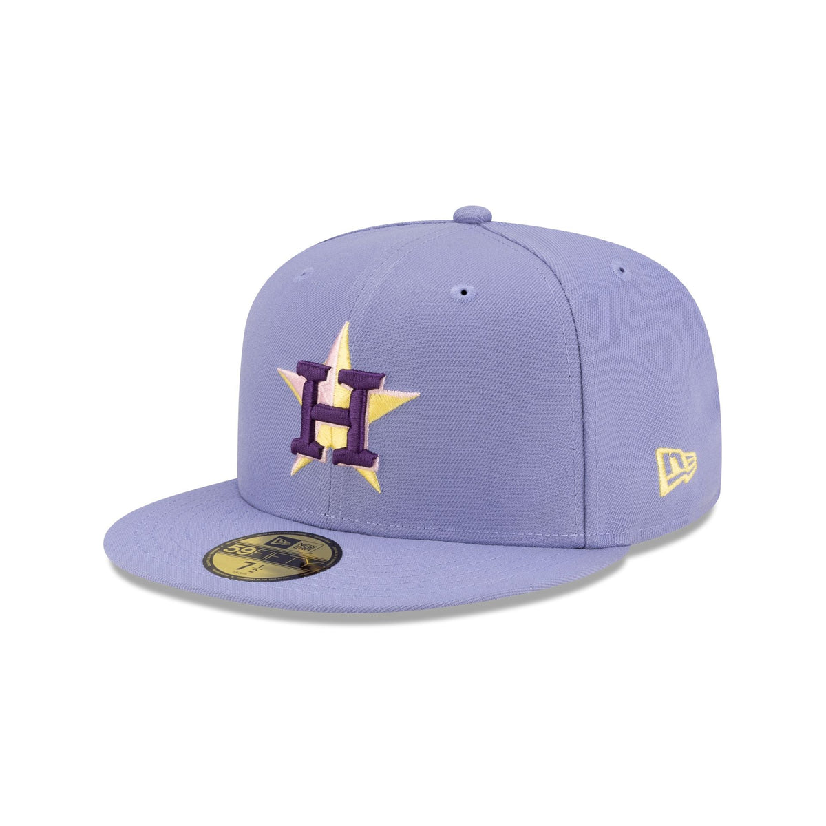 Houston Astros Lavender Spring 59FIFTY Fitted Hat