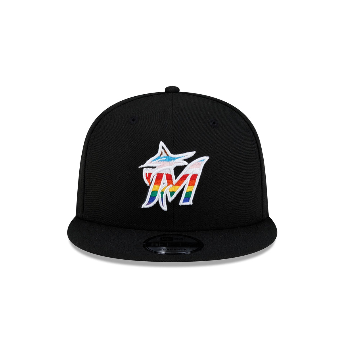 Miami Marlins Pride 9FIFTY Snapback Hat