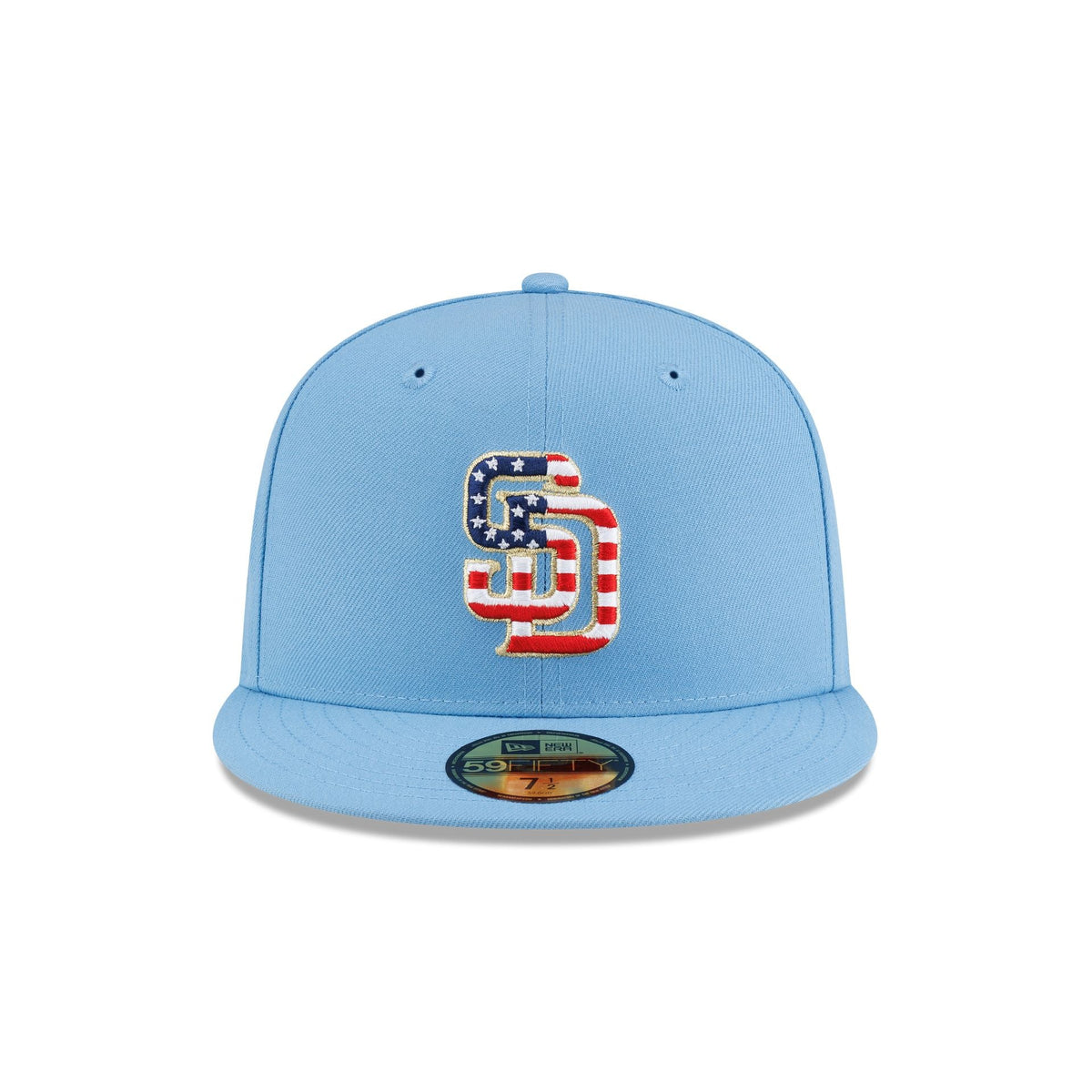 San Diego Padres Red. White & Blue 59FIFTY Fitted Hat