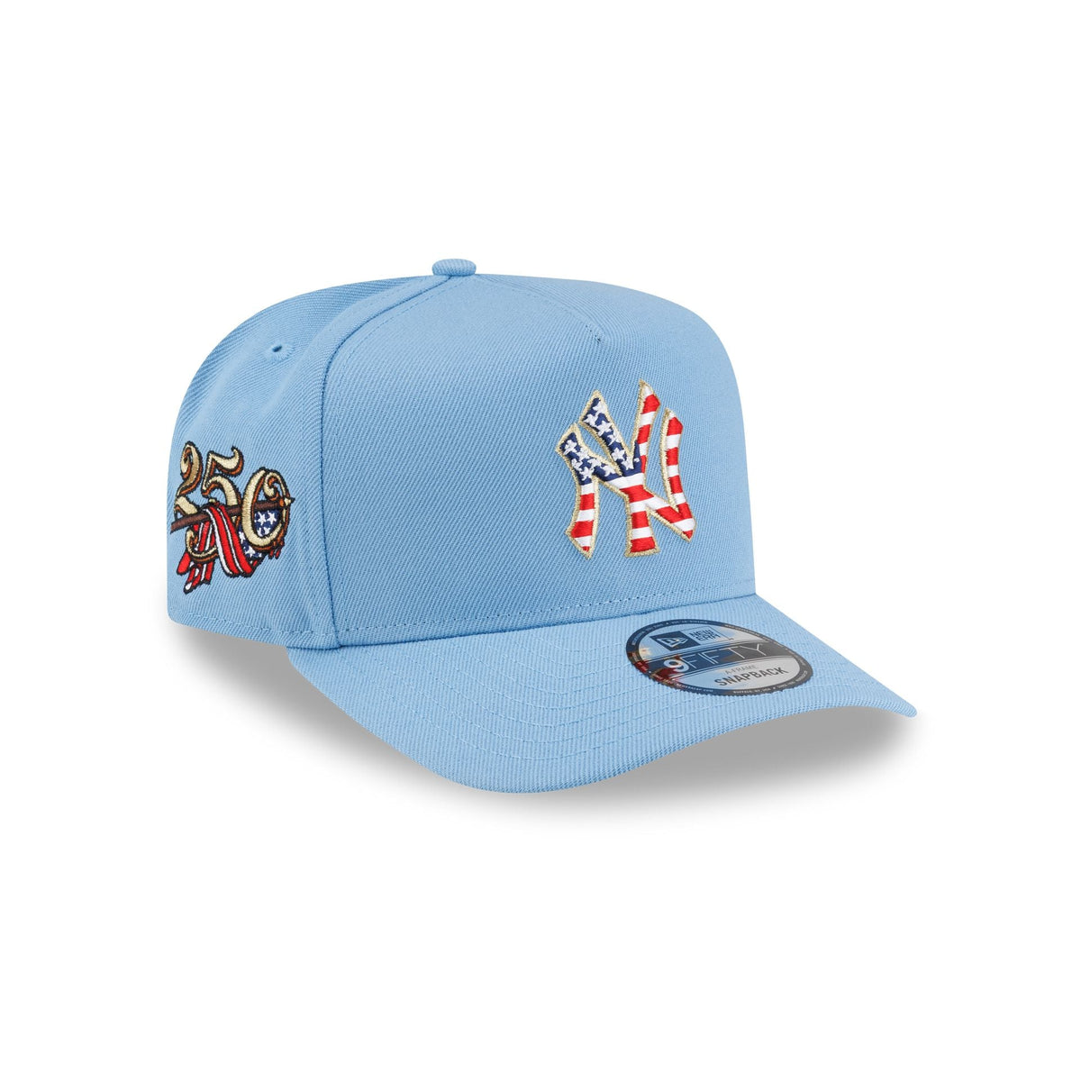 New York Yankees Red. White & Blue 9FIFTY A-Frame Snapback Hat