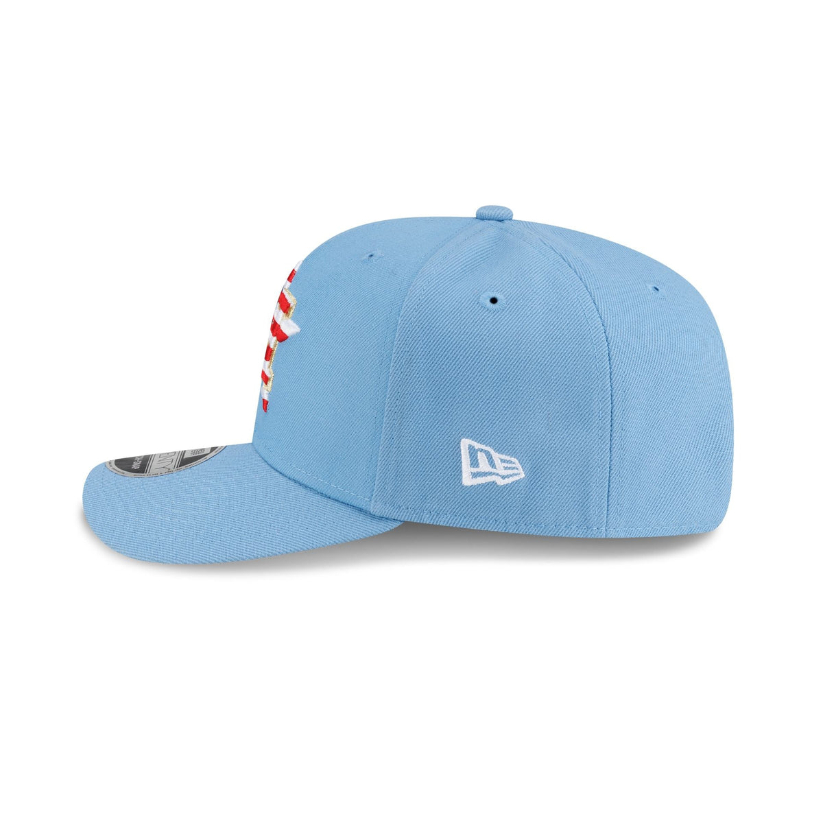 Houston Astros Red. White & Blue 9SEVENTY Stretch-Snap Hat