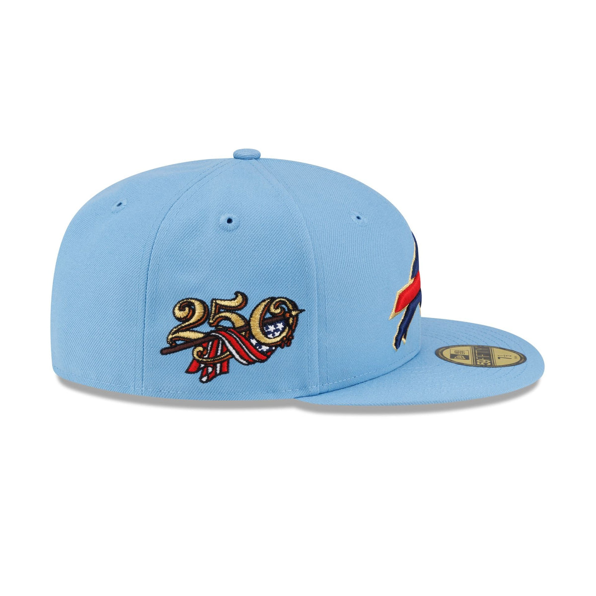 Buffalo Bills Red. White & Blue 59FIFTY Fitted Hat