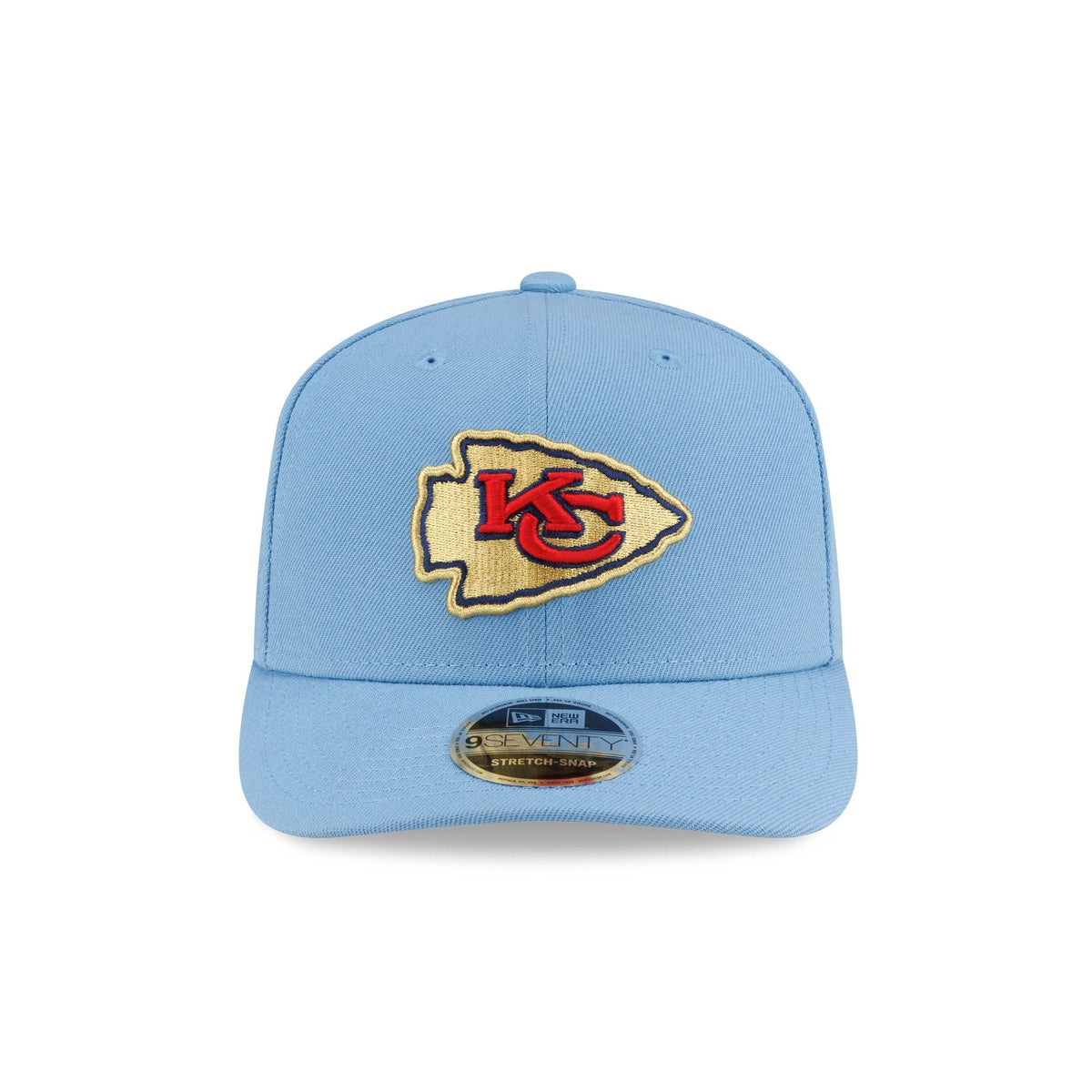 Kansas City Chiefs Red. White & Blue 9SEVENTY Stretch-Snap Hat