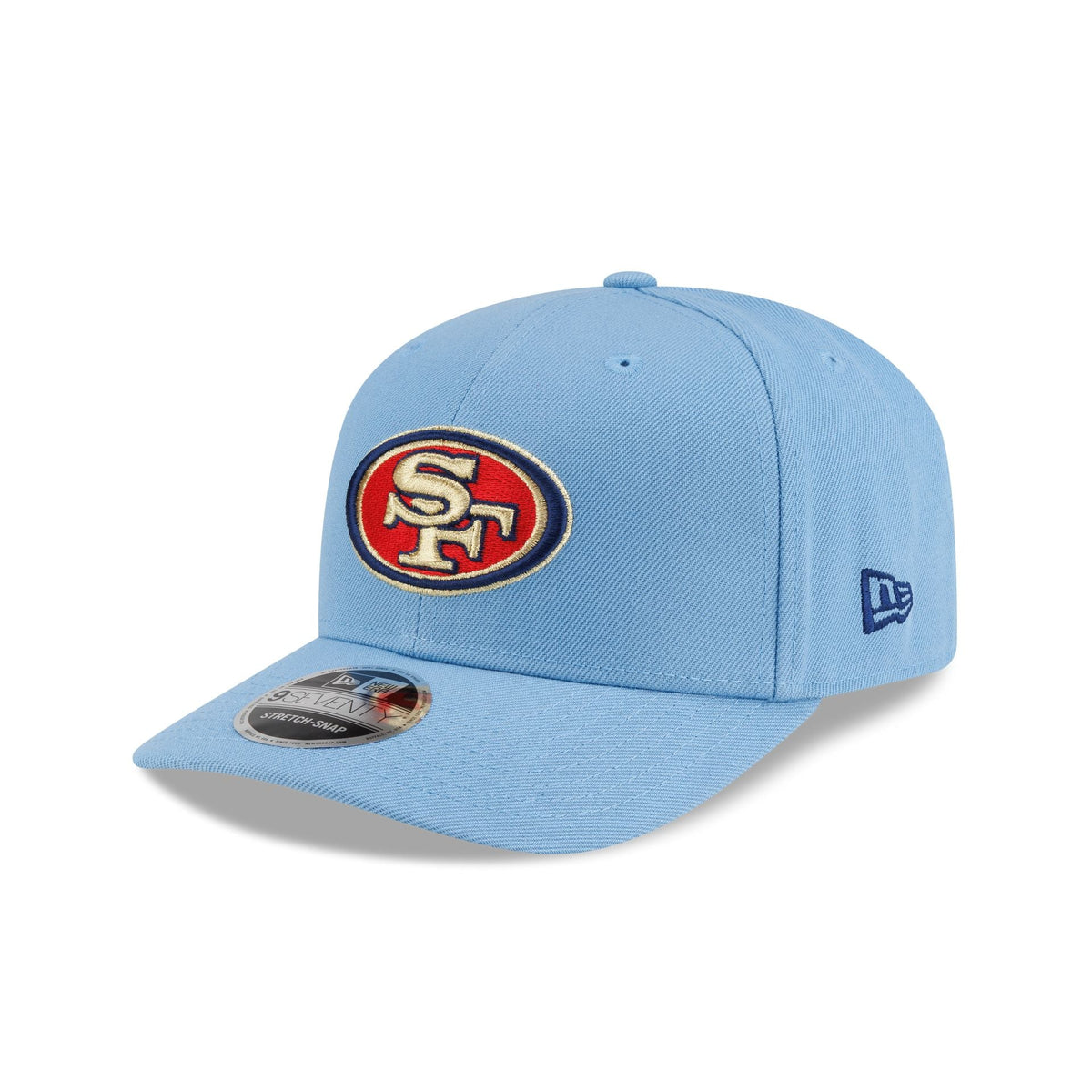 San Francisco 49ers Red. White & Blue 9SEVENTY Stretch-Snap Hat