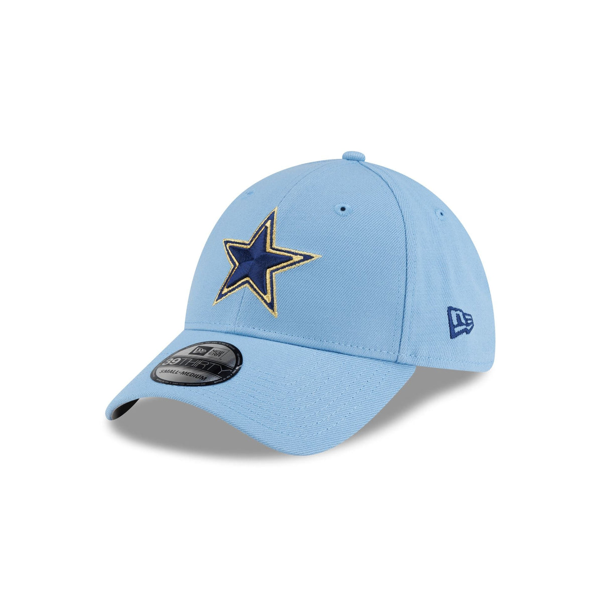 Dallas Cowboys Red. White & Blue 39THIRTY Stretch Fit Hat