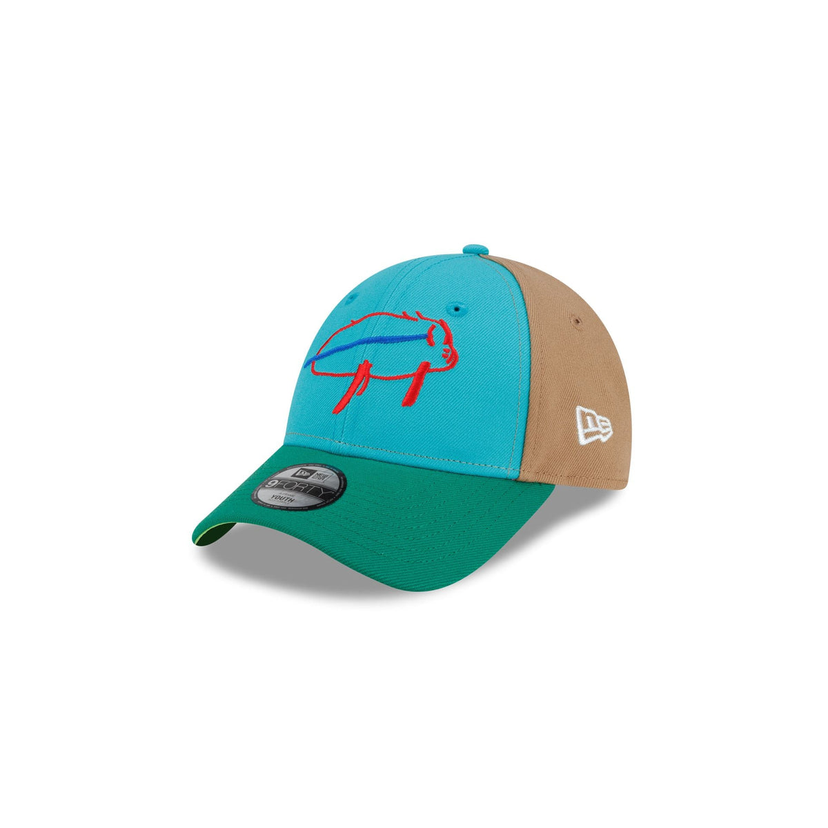 Buffalo Bills Billustration by Killian Kids 9FORTY Snapback Hat