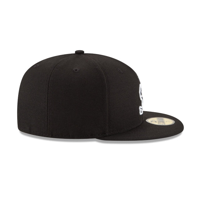 Cleveland Browns Black & White 59FIFTY Fitted Hat