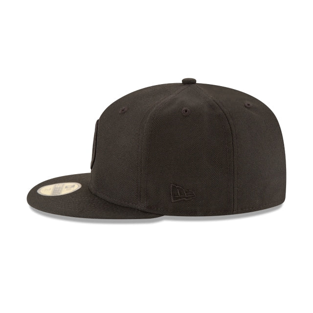 Pittsburgh Steelers Black On Black 59FIFTY Fitted Hat