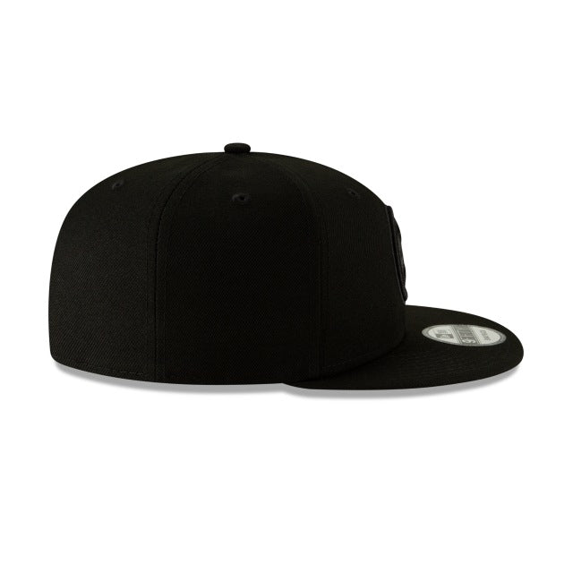 Pittsburgh Steelers Black On Black 9FIFTY Snapback Hat
