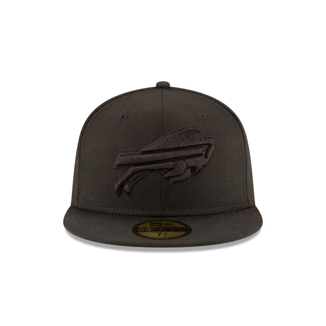 Buffalo Bills Basic Black On Black 59FIFTY Fitted Hat