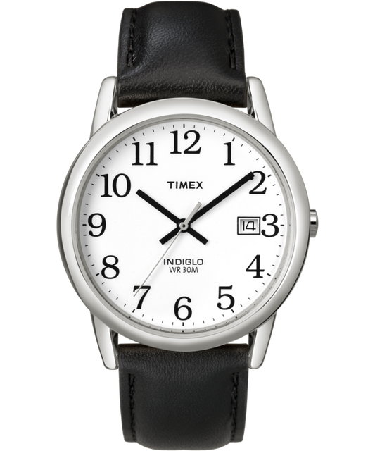 Easy Reader 35mm Leather Strap Watch
