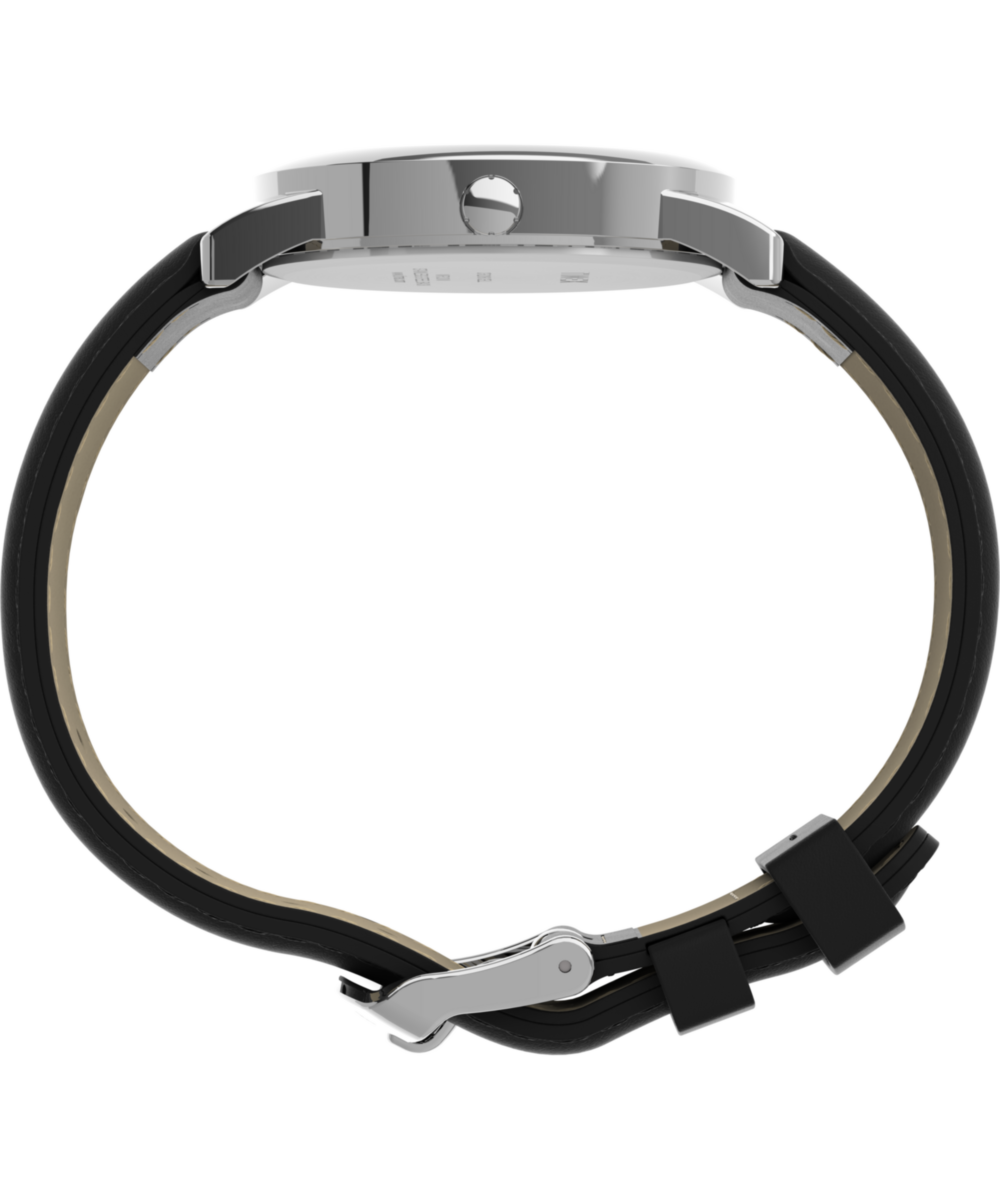 Easy Reader 35mm Leather Strap Watch