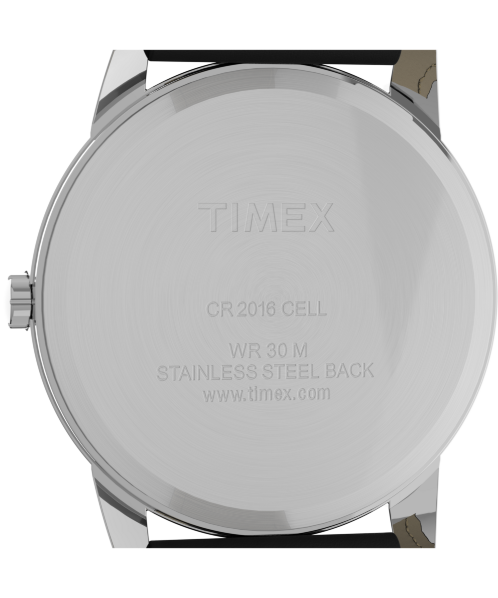 Easy Reader 35mm Leather Strap Watch