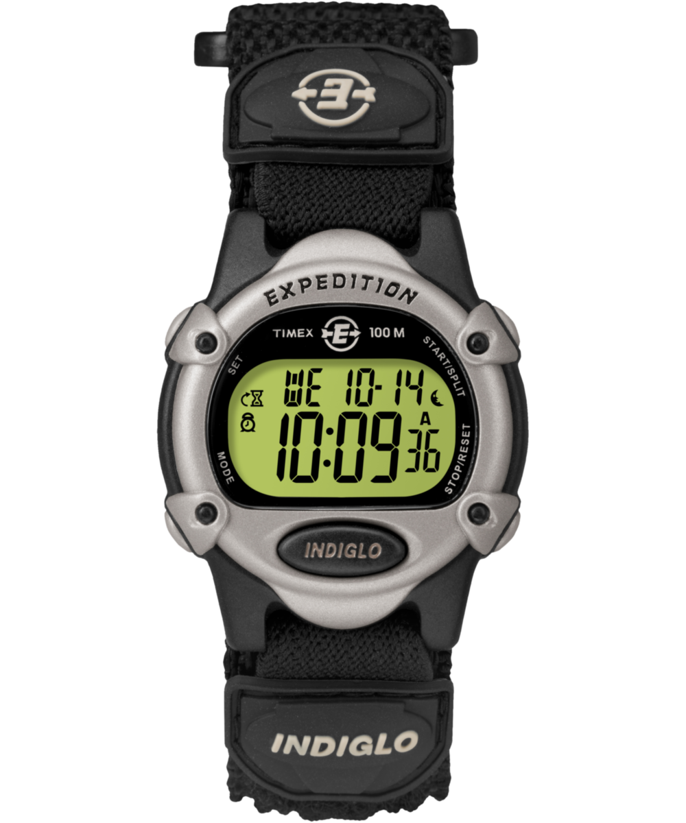 Expedition Chrono-Alarm-Timer 34mm Fabric Strap Watch