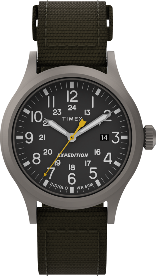 Expedition Scout 40mm Fabric Strap Watch