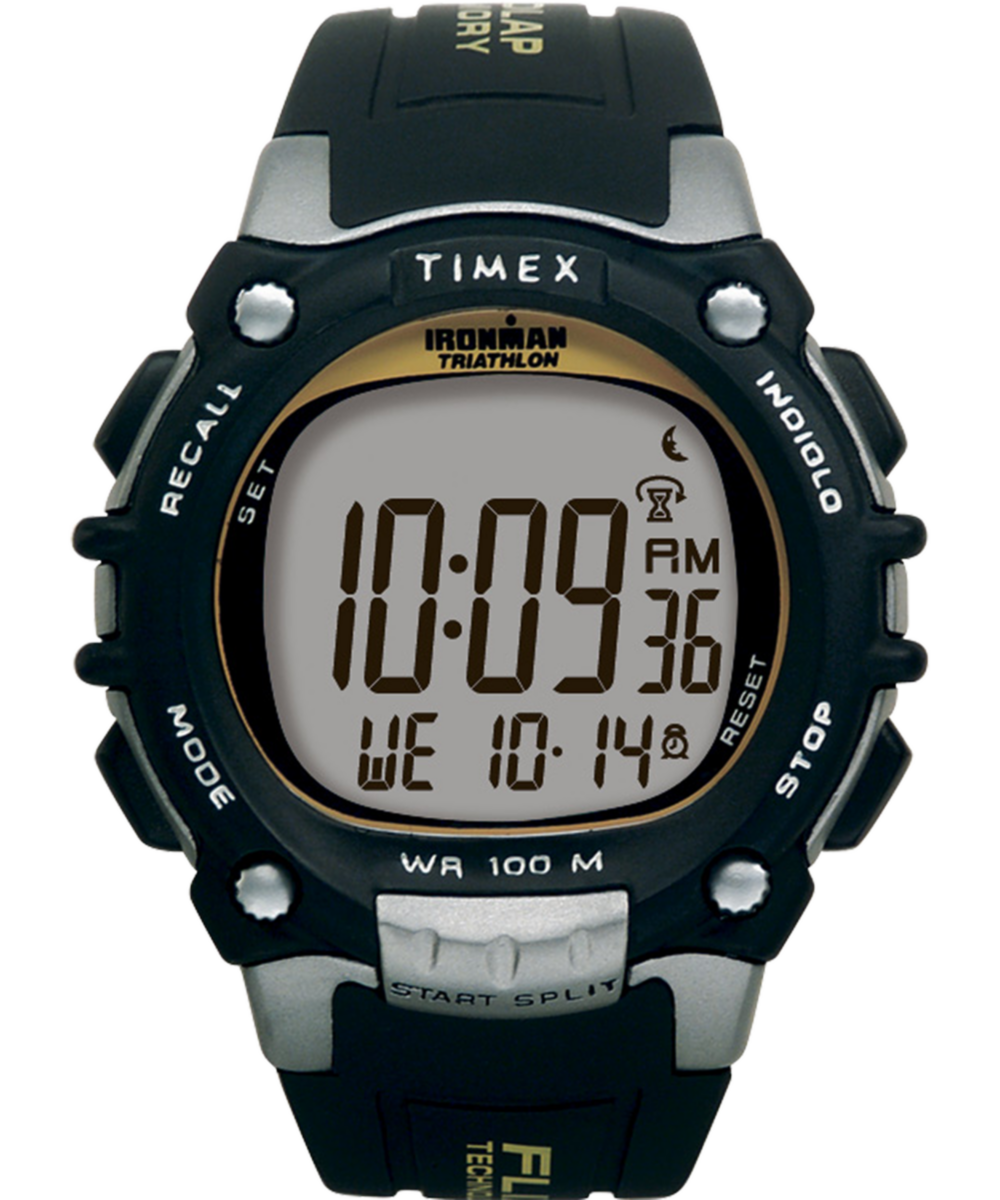 IRONMAN Classic 100 Full-Size Resin Strap Watch