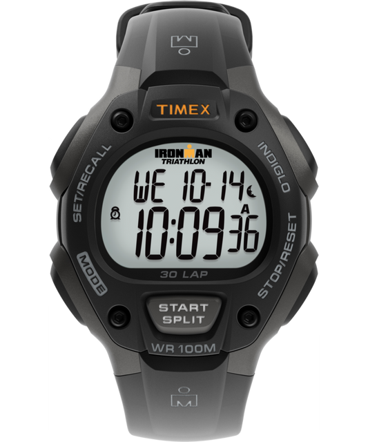 IRONMAN Classic 30 Full-Size Resin Strap Watch