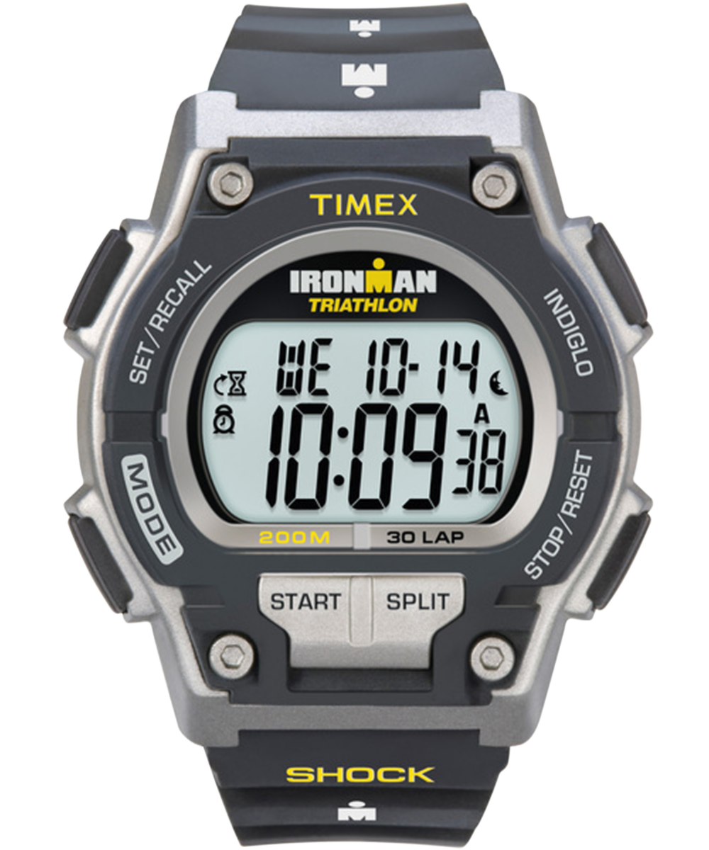 IRONMAN Original 30 Shock Full-Size Resin Strap Watch