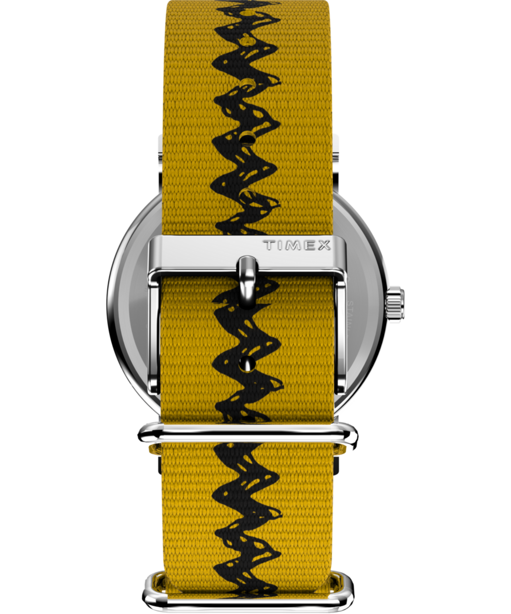 Peanuts® x Timex Charlie Brown 38mm Fabric Strap Watch