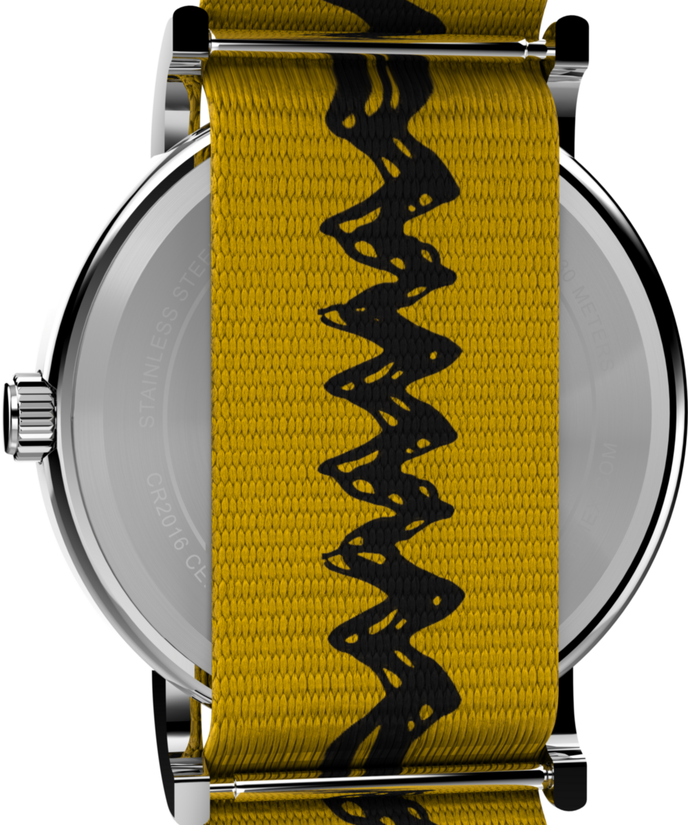 Peanuts® x Timex Charlie Brown 38mm Fabric Strap Watch
