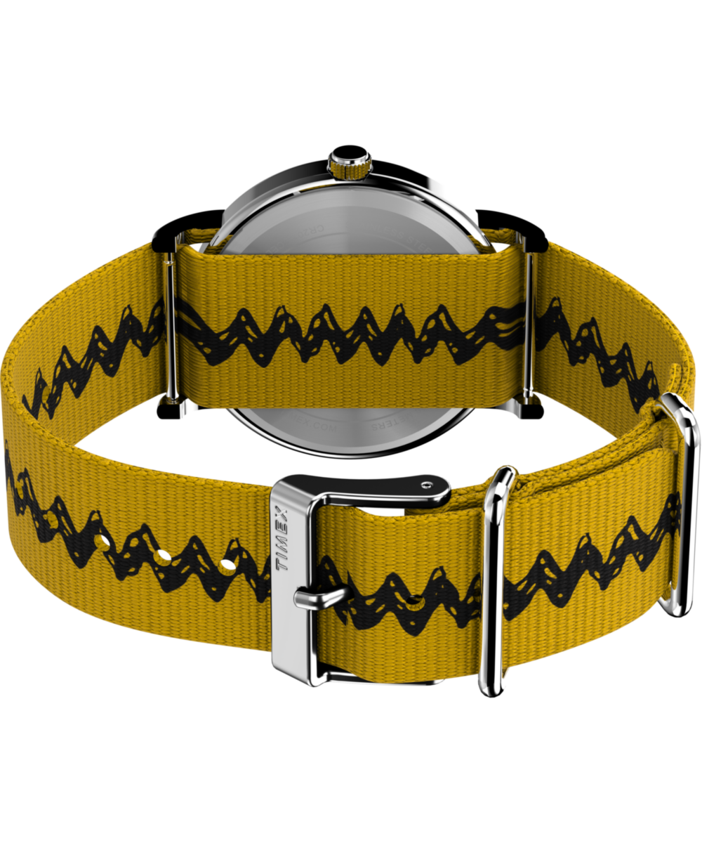 Peanuts® x Timex Charlie Brown 38mm Fabric Strap Watch