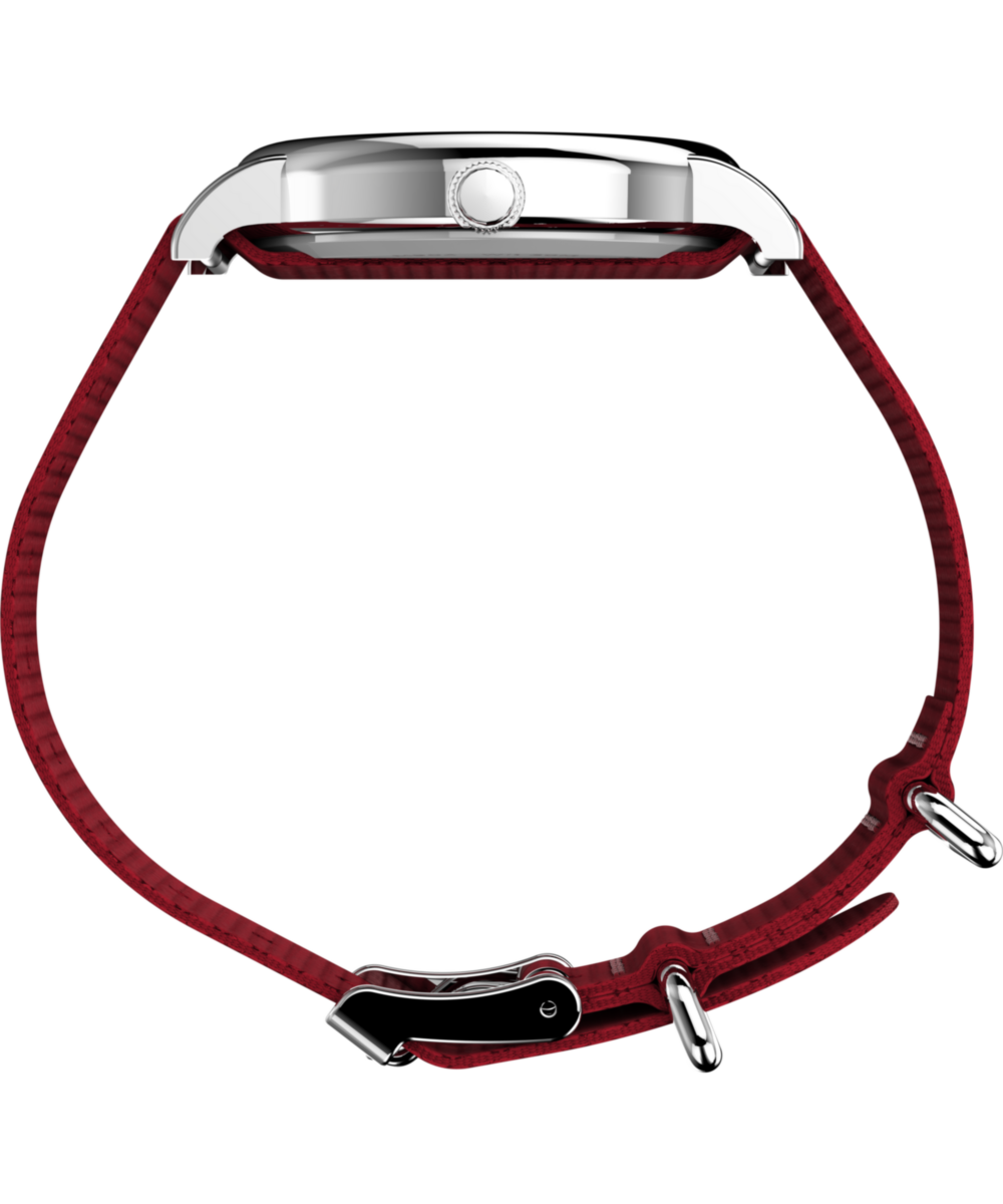 Peanuts® x Timex Snoopy 38mm Fabric Strap Watch
