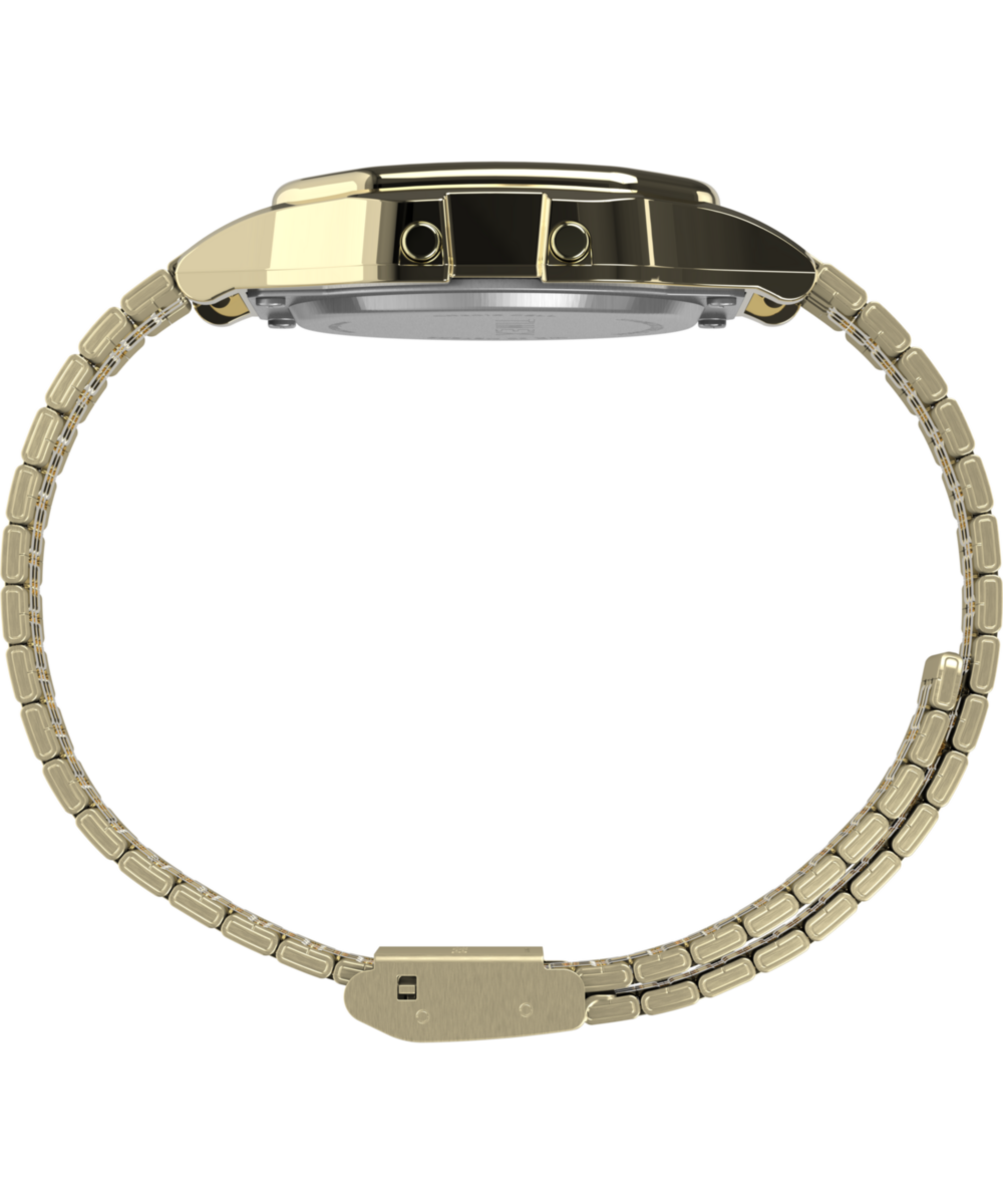 Timex T80 34mm Stainless Steel Bracelet Watch