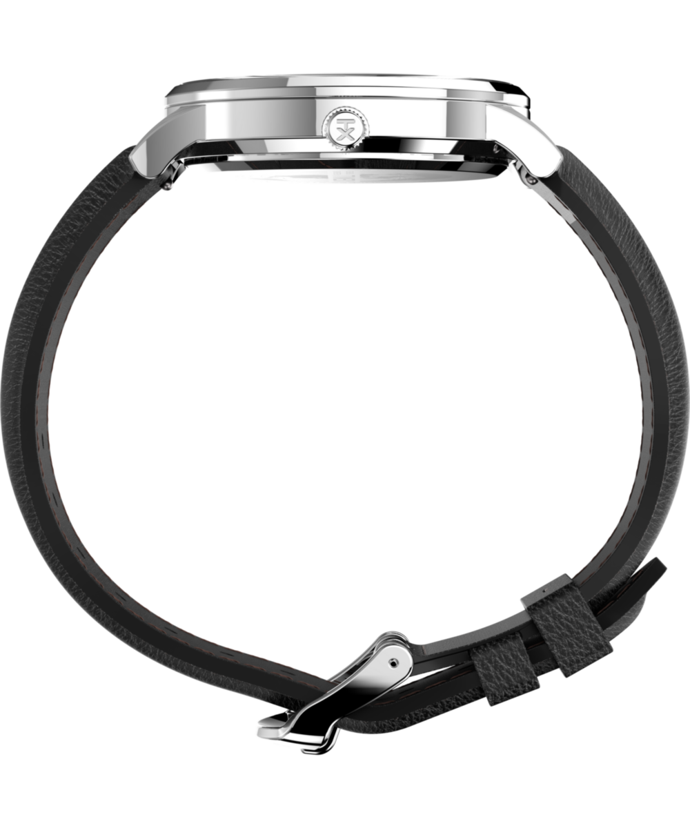 Waterbury Classic Day/Date 40mm Leather Strap Watch