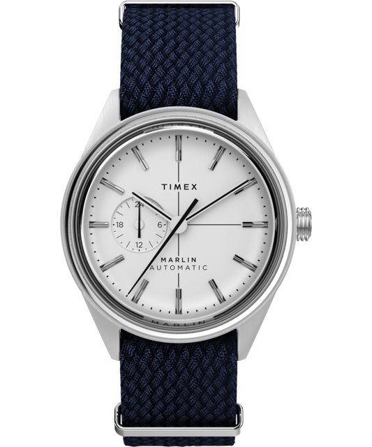 Marlin® Jet Automatic 38mm Fabric Strap Watch