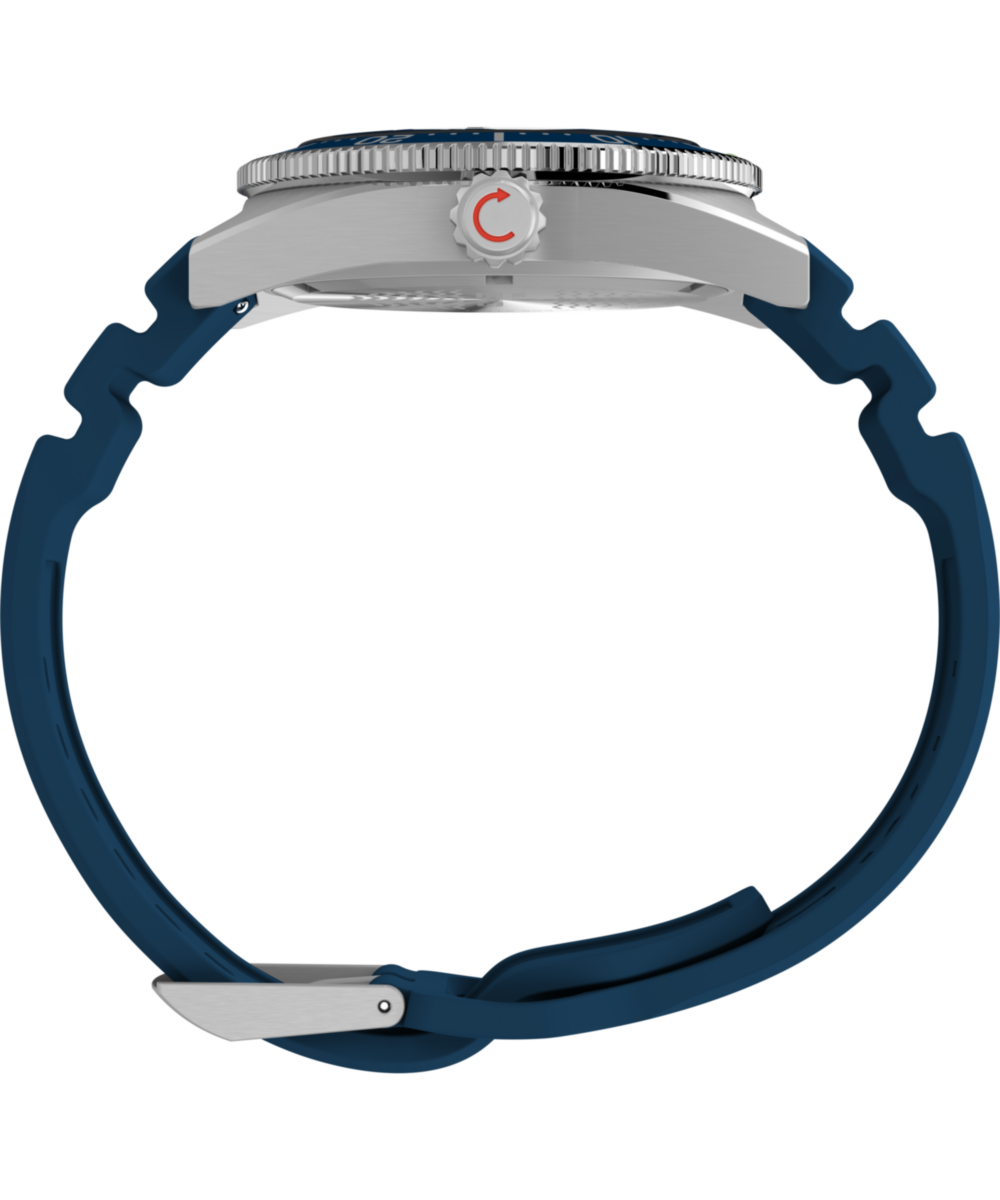 Deepwater Reef 200 41mm Synthetic Rubber Strap Watch   