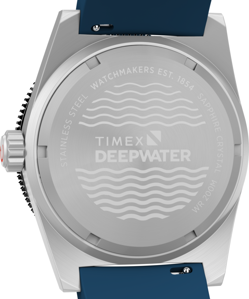 Deepwater Reef 200 41mm Synthetic Rubber Strap Watch   