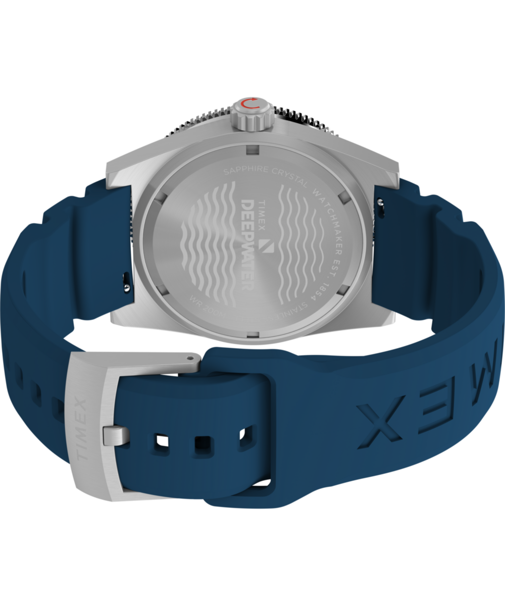 Deepwater Reef 200 41mm Synthetic Rubber Strap Watch   
