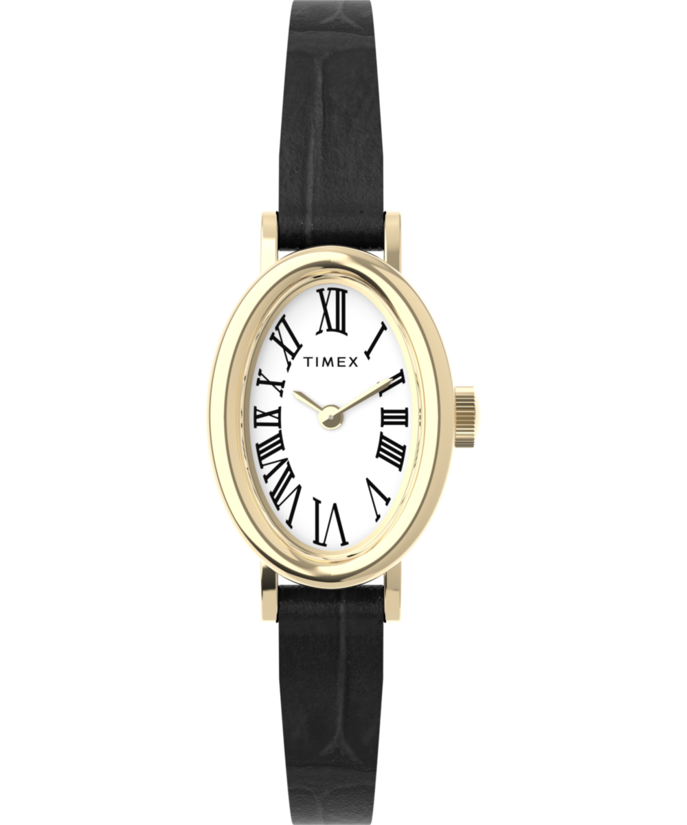 Cavatina 19mm Leather Strap Watch