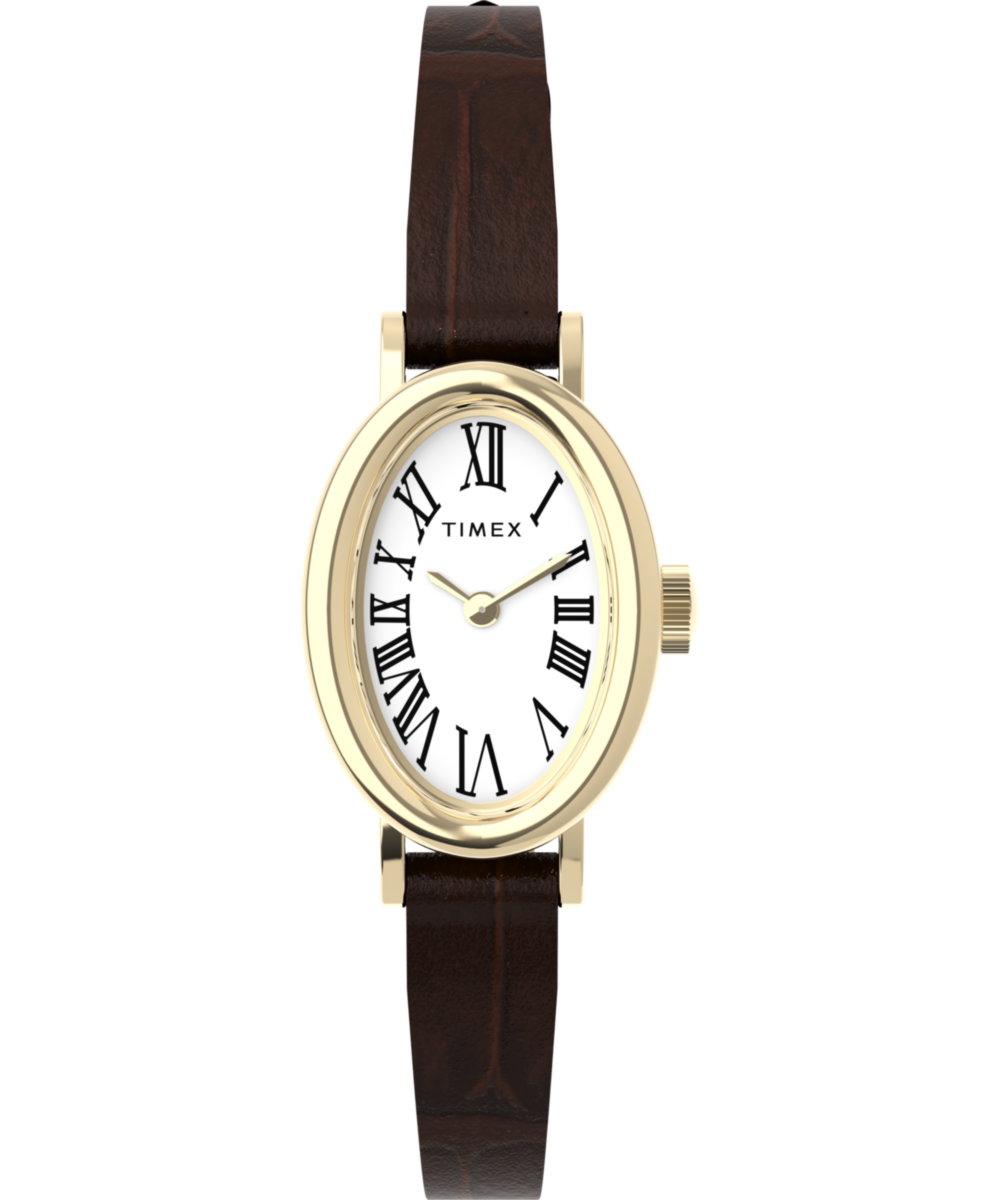 Cavatina 19mm Leather Strap Watch