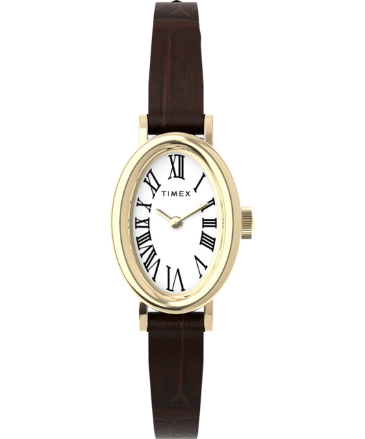 Cavatina 19mm Leather Strap Watch