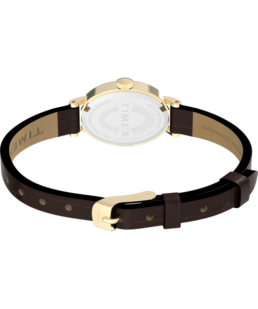Cavatina 19mm Leather Strap Watch