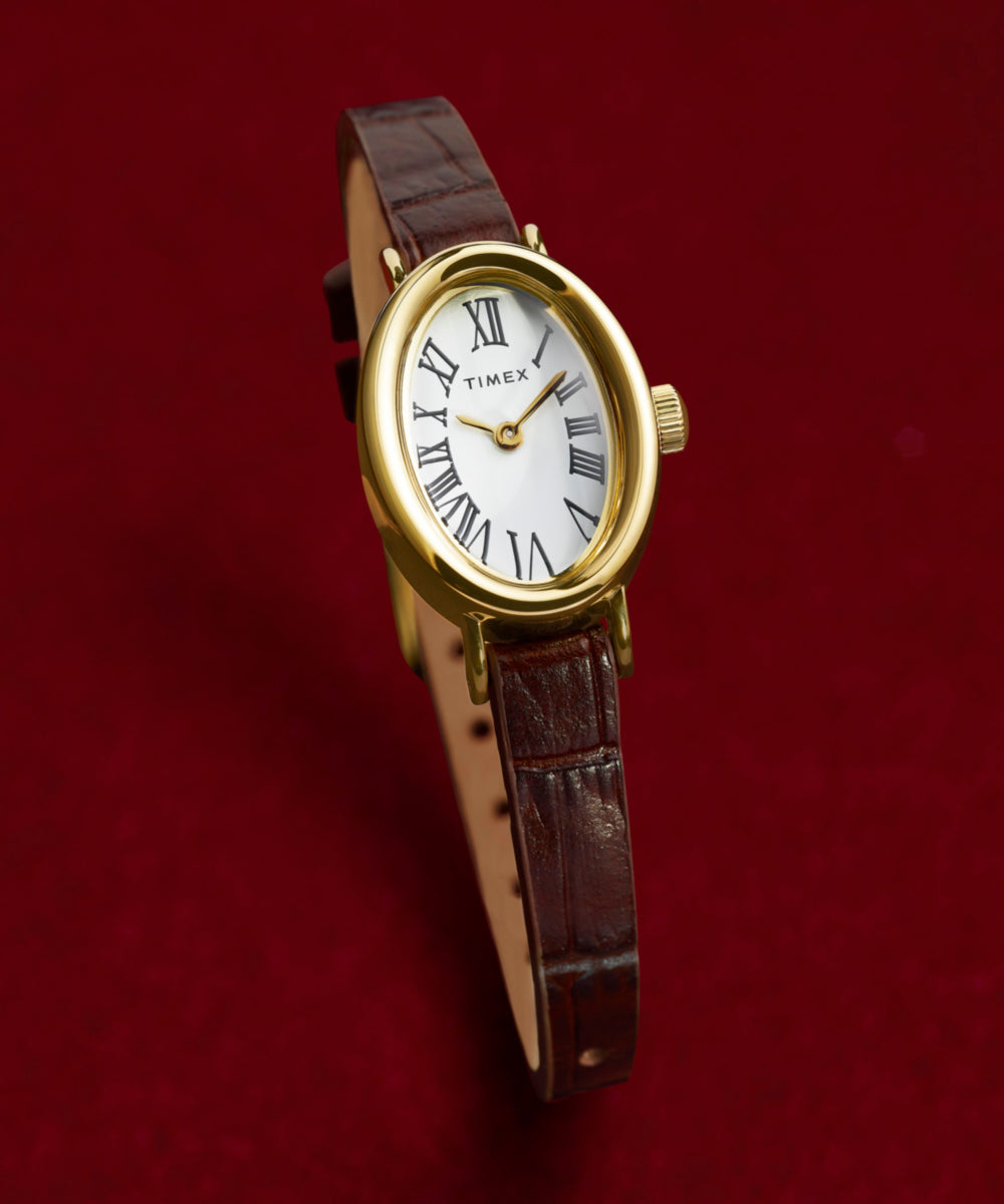Cavatina 19mm Leather Strap Watch