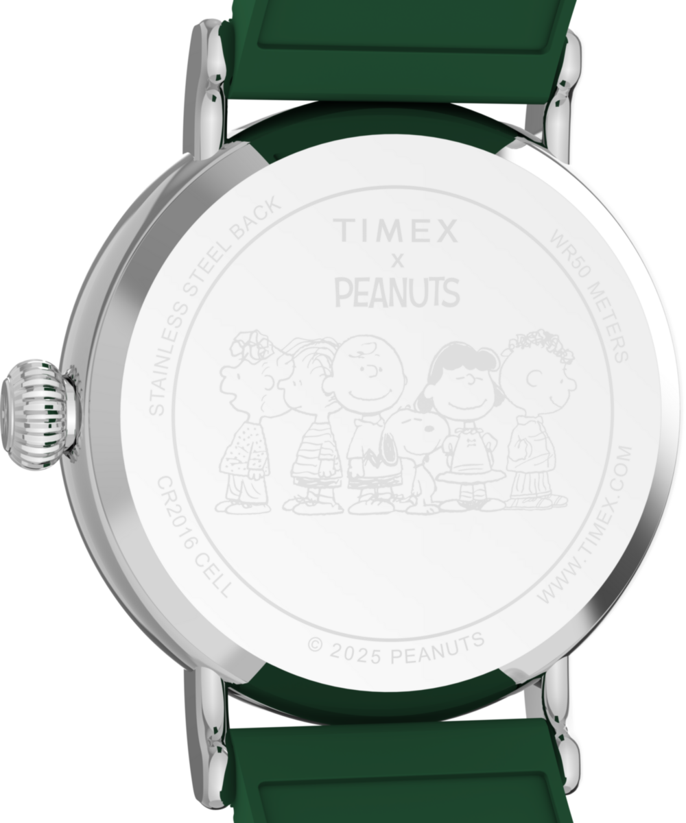 Peanuts® x Timex Standard Golf 40mm Synthetic Rubber Strap Watch