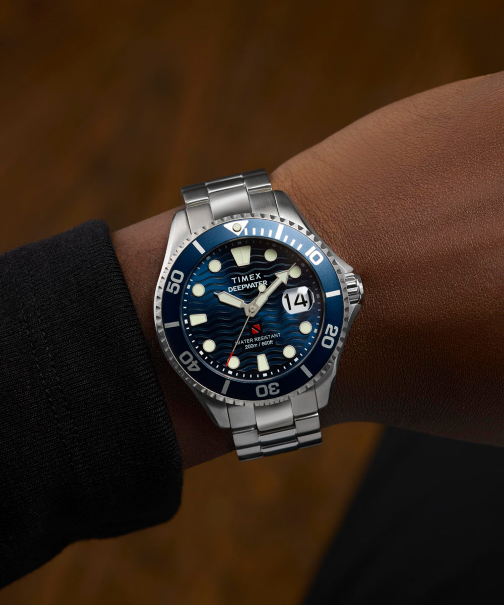 Deepwater Meridian 200 44mm Stainless Steel Bracelet Watch