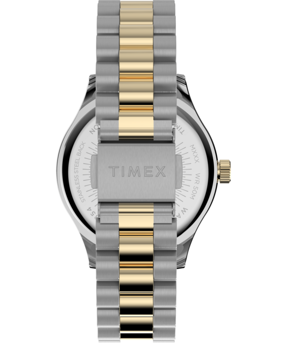 Timex Legacy 34mm Stainless Steel Bracelet Watch 