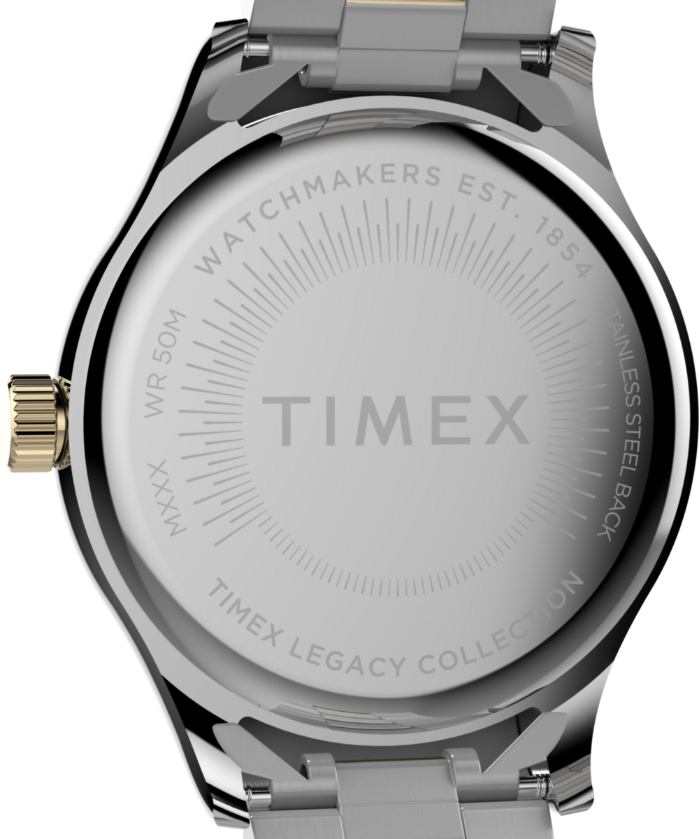 Timex Legacy 34mm Stainless Steel Bracelet Watch 