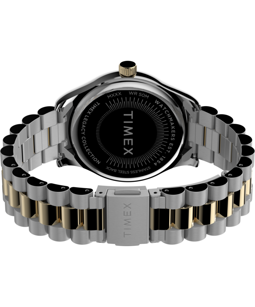 Timex Legacy 34mm Stainless Steel Bracelet Watch 