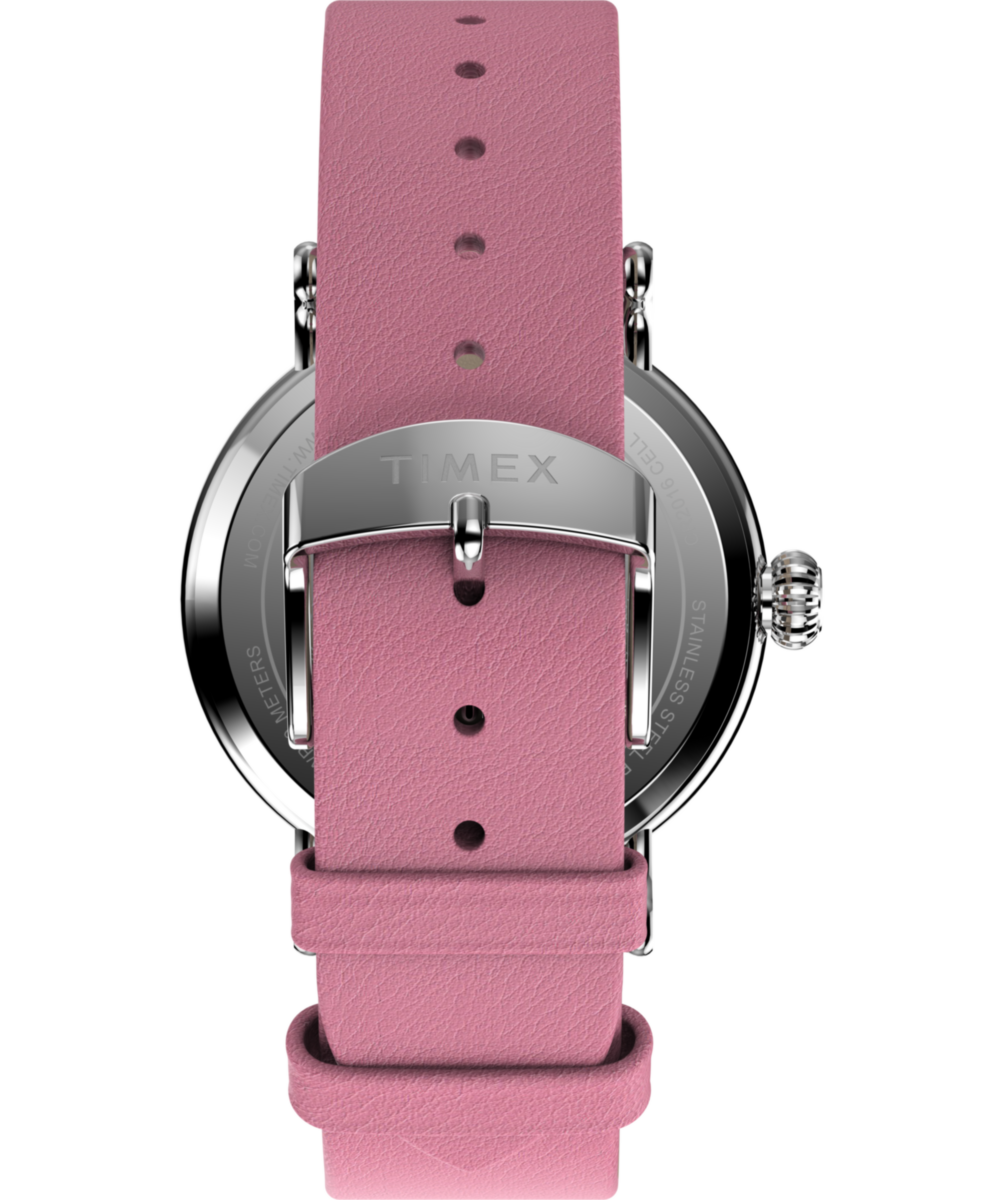 Peanuts x Timex Standard Valentine's 40mm Leather Strap Watch