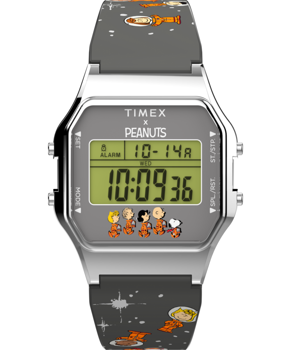 Peanuts® x Timex T80 Peanuts Space 34mm Resin Strap Watch