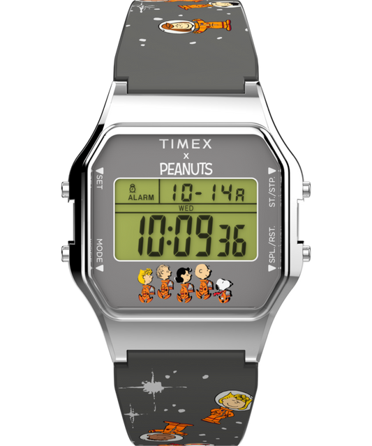 Peanuts® x Timex T80 Peanuts Space 34mm Resin Strap Watch